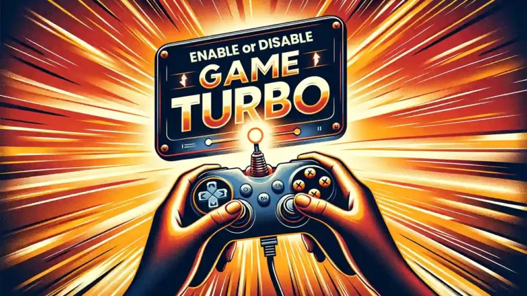 How to Enable or Disable Game Turbo
